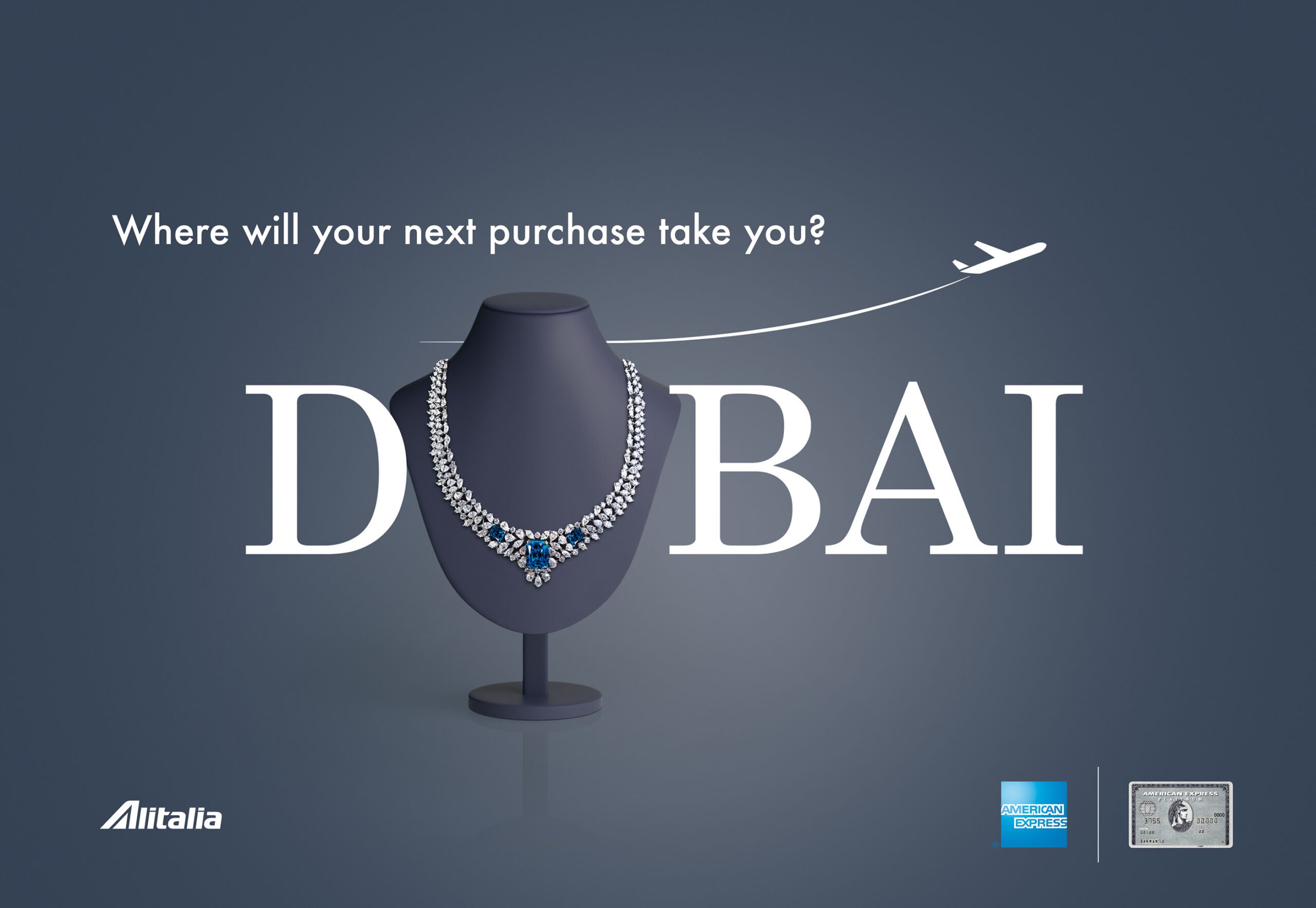 Amex Alitalia Dubai campaign