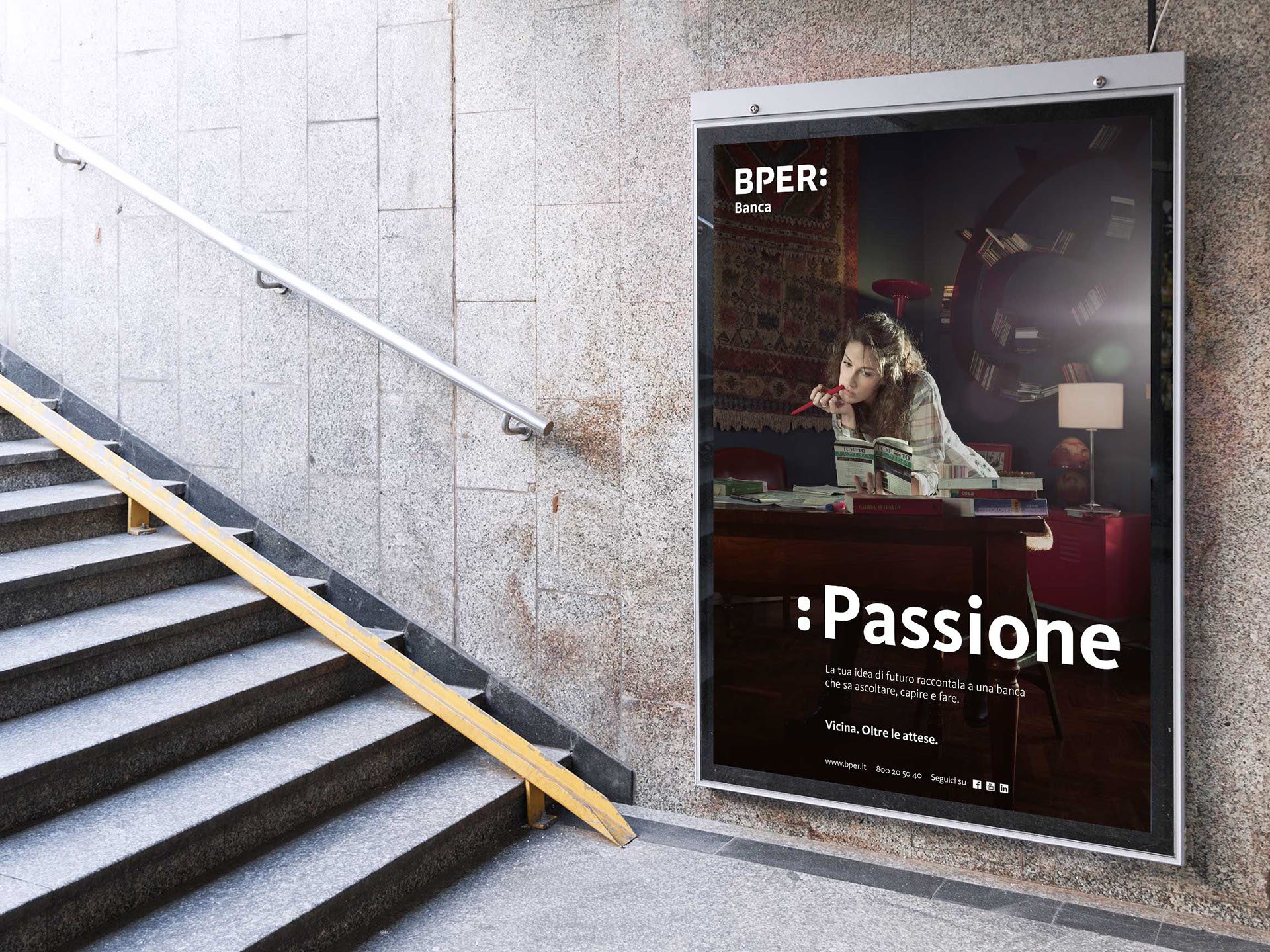 BPER Banca OOH campaign