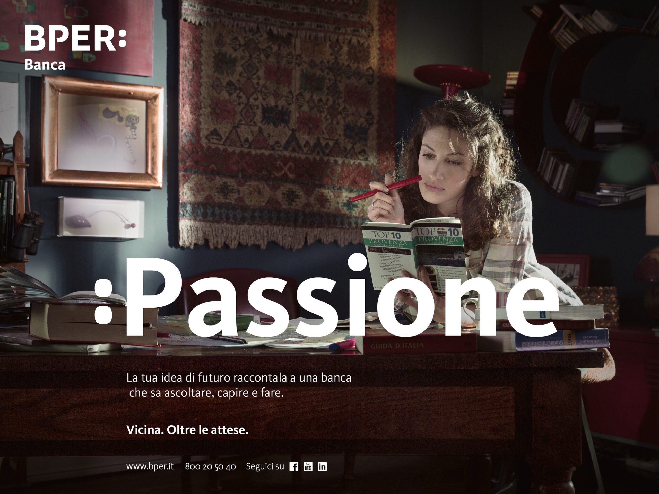 BPER Banca print campaign