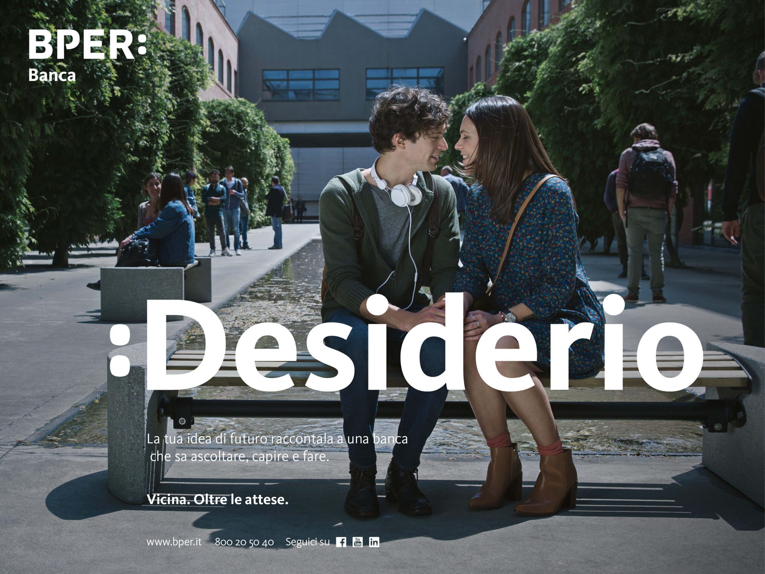 BPER Banca print campaign