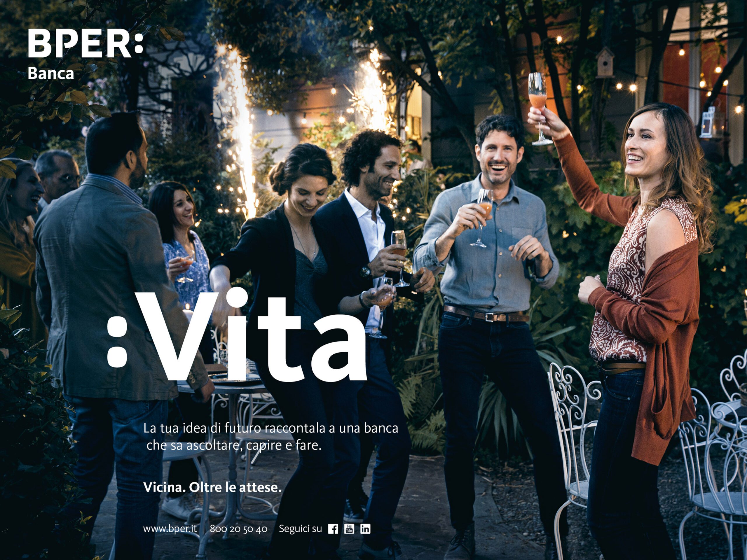 BPER Banca print campaign