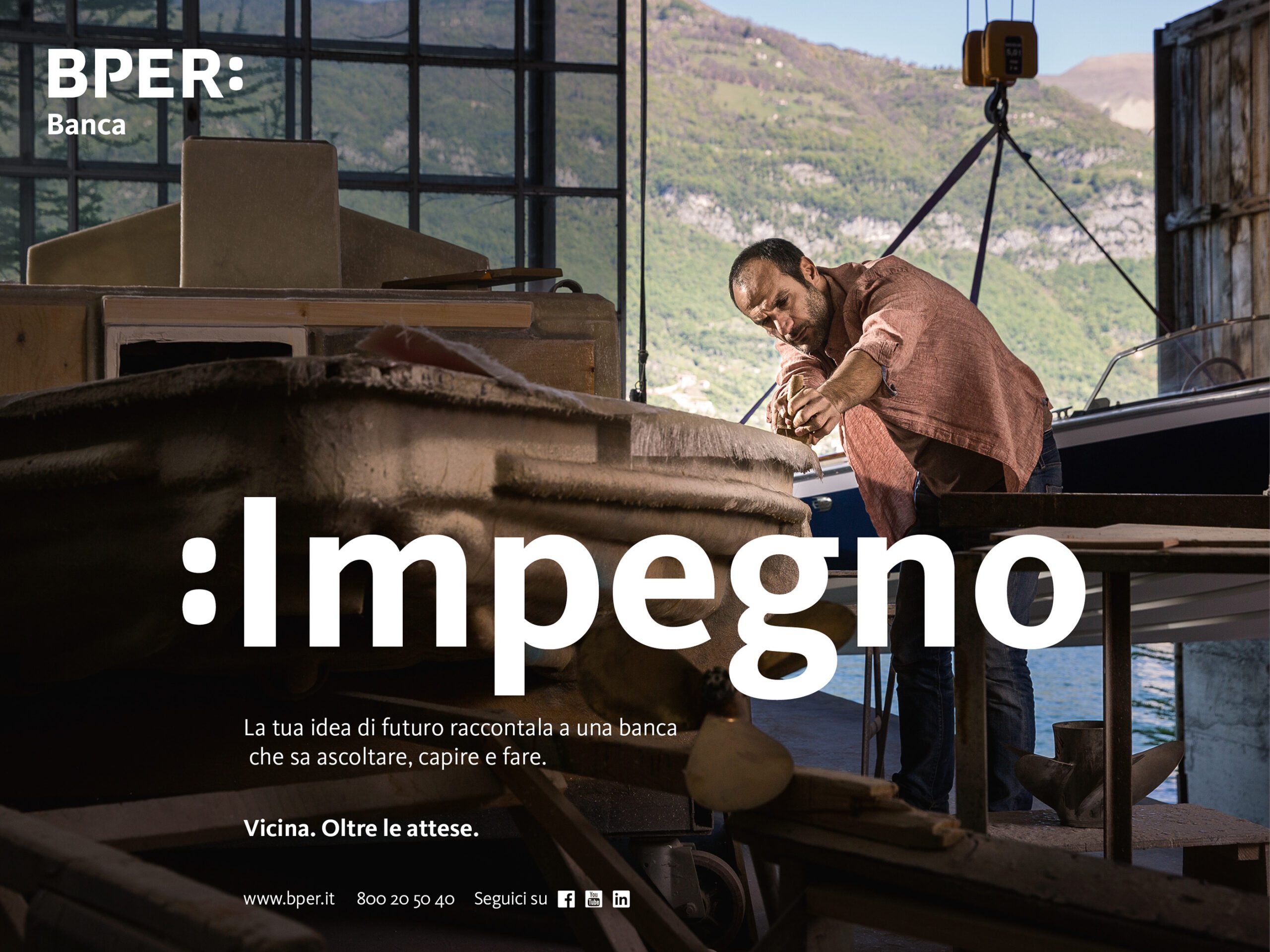 BPER Banca print campaign