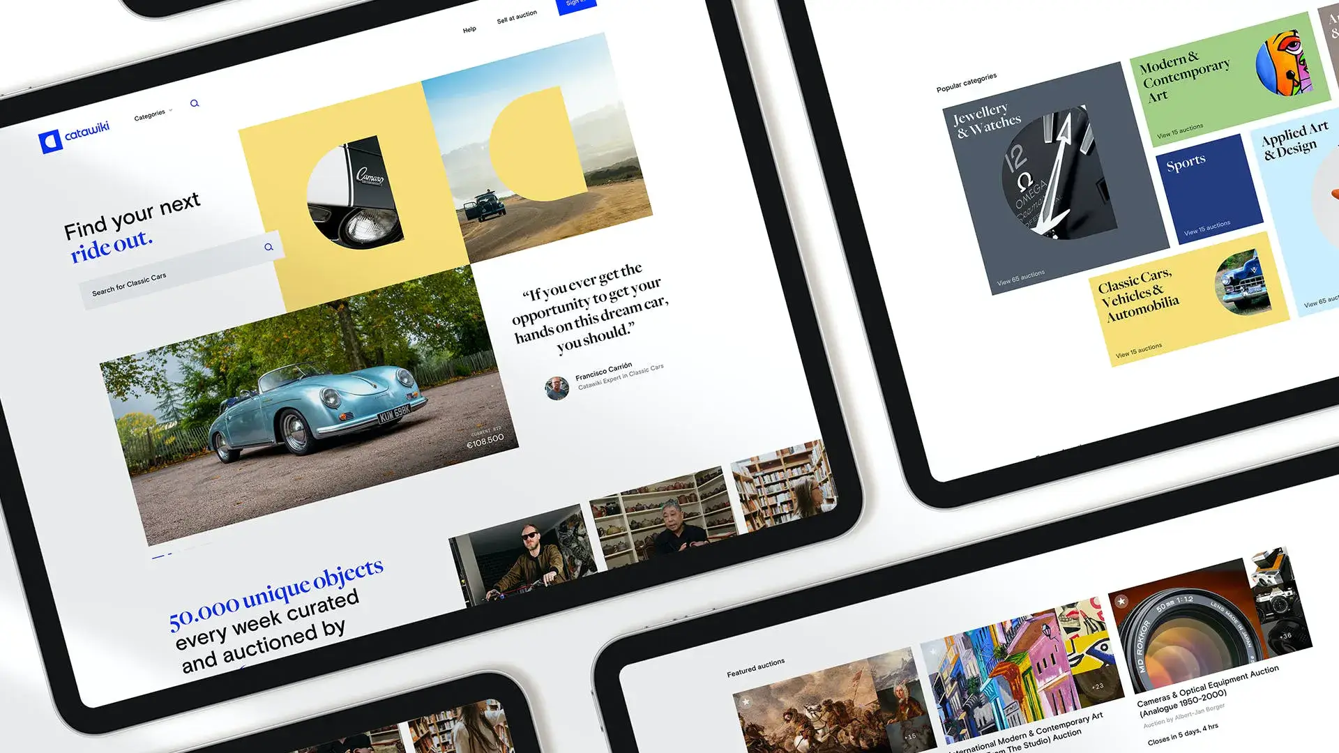 Catawiki digital design