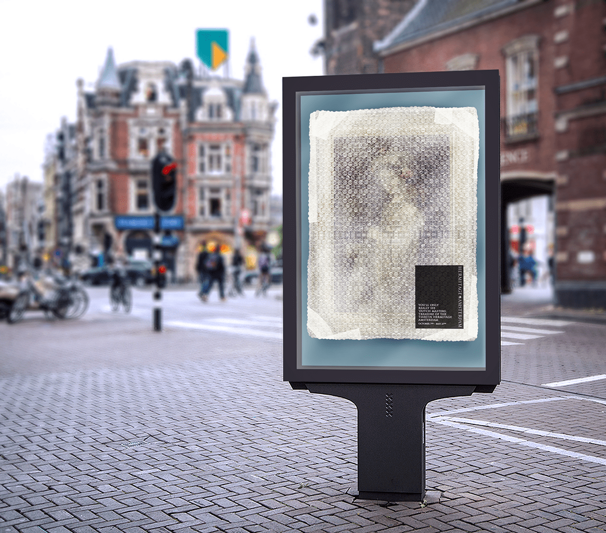 Hermitage Amsterdam OOH campaign