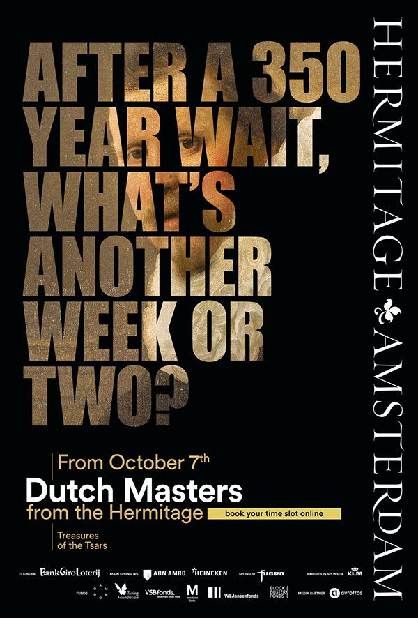 Hermitage Amsterdam campaign poster