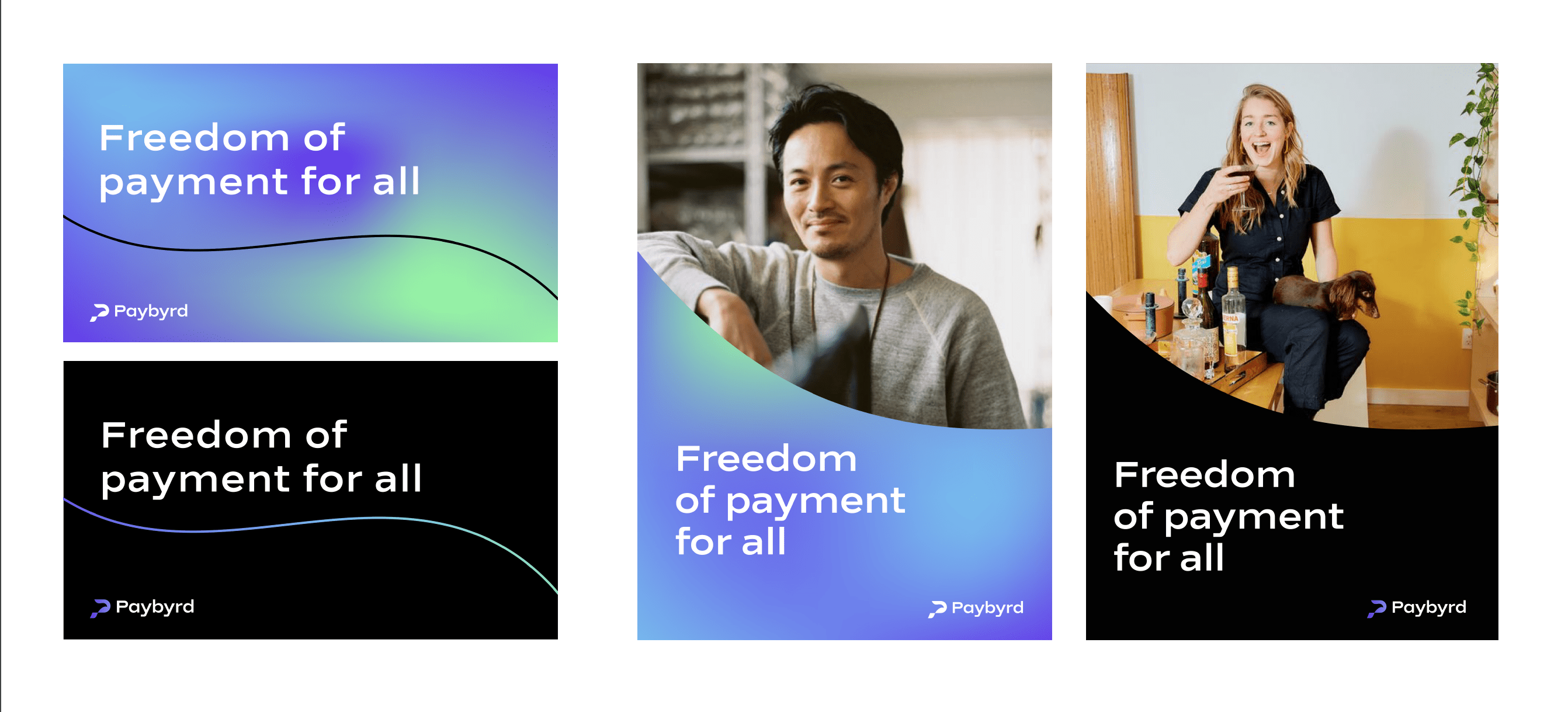 Paybyrd print materials